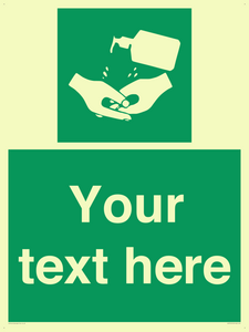 Custom Safe Condition Hand sanitiser